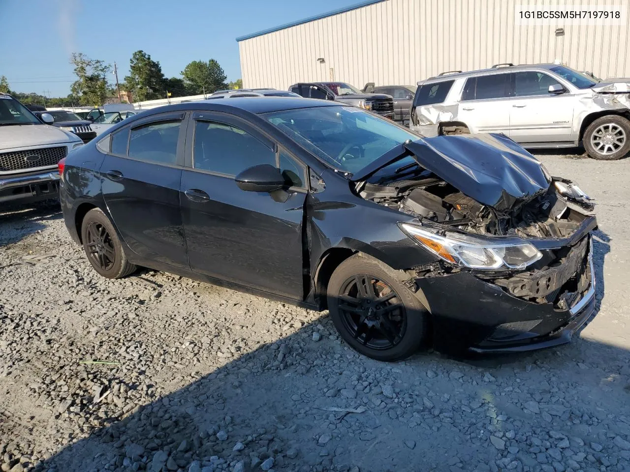 2017 Chevrolet Cruze Ls VIN: 1G1BC5SM5H7197918 Lot: 69378044