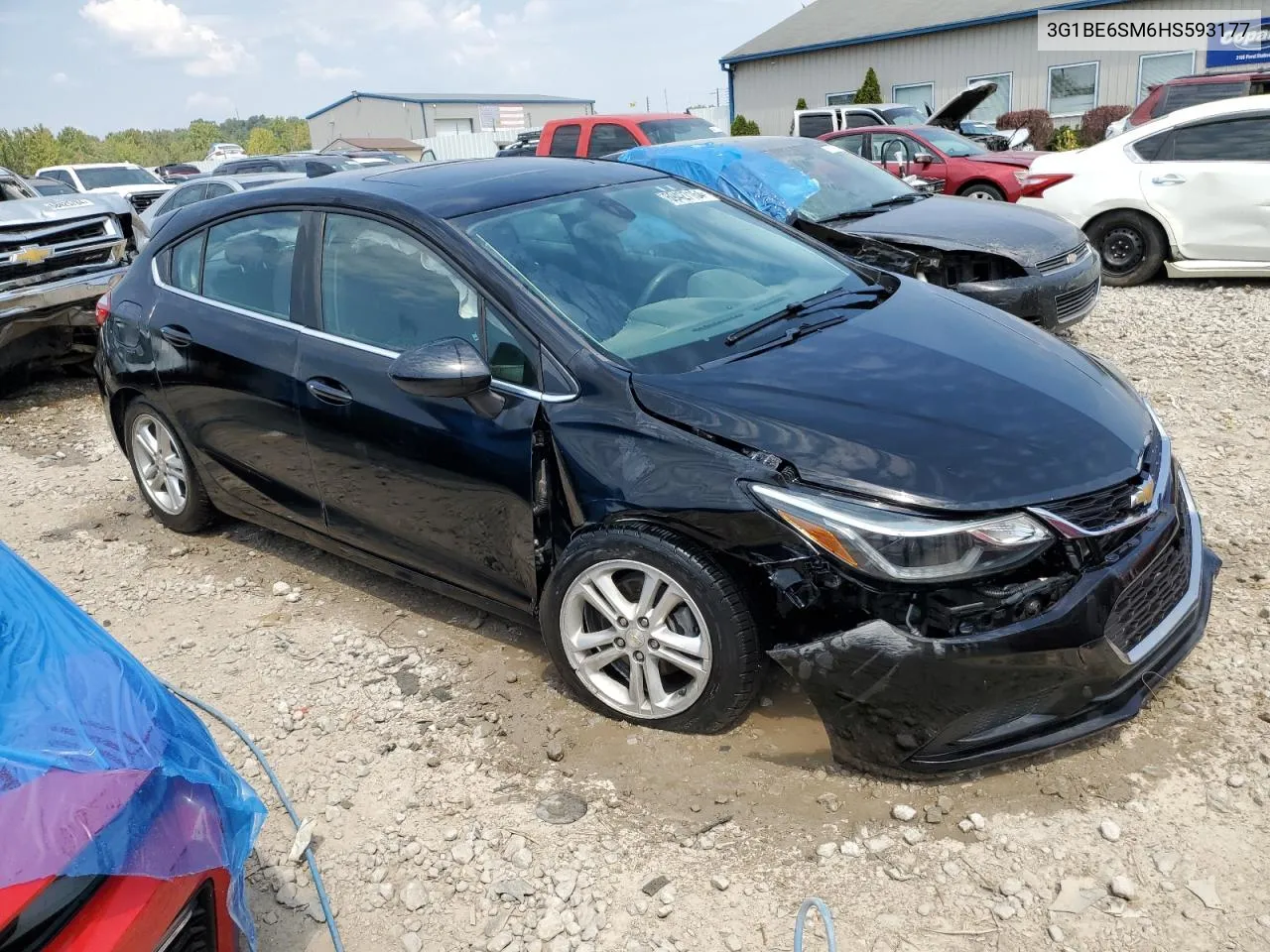 3G1BE6SM6HS593177 2017 Chevrolet Cruze Lt