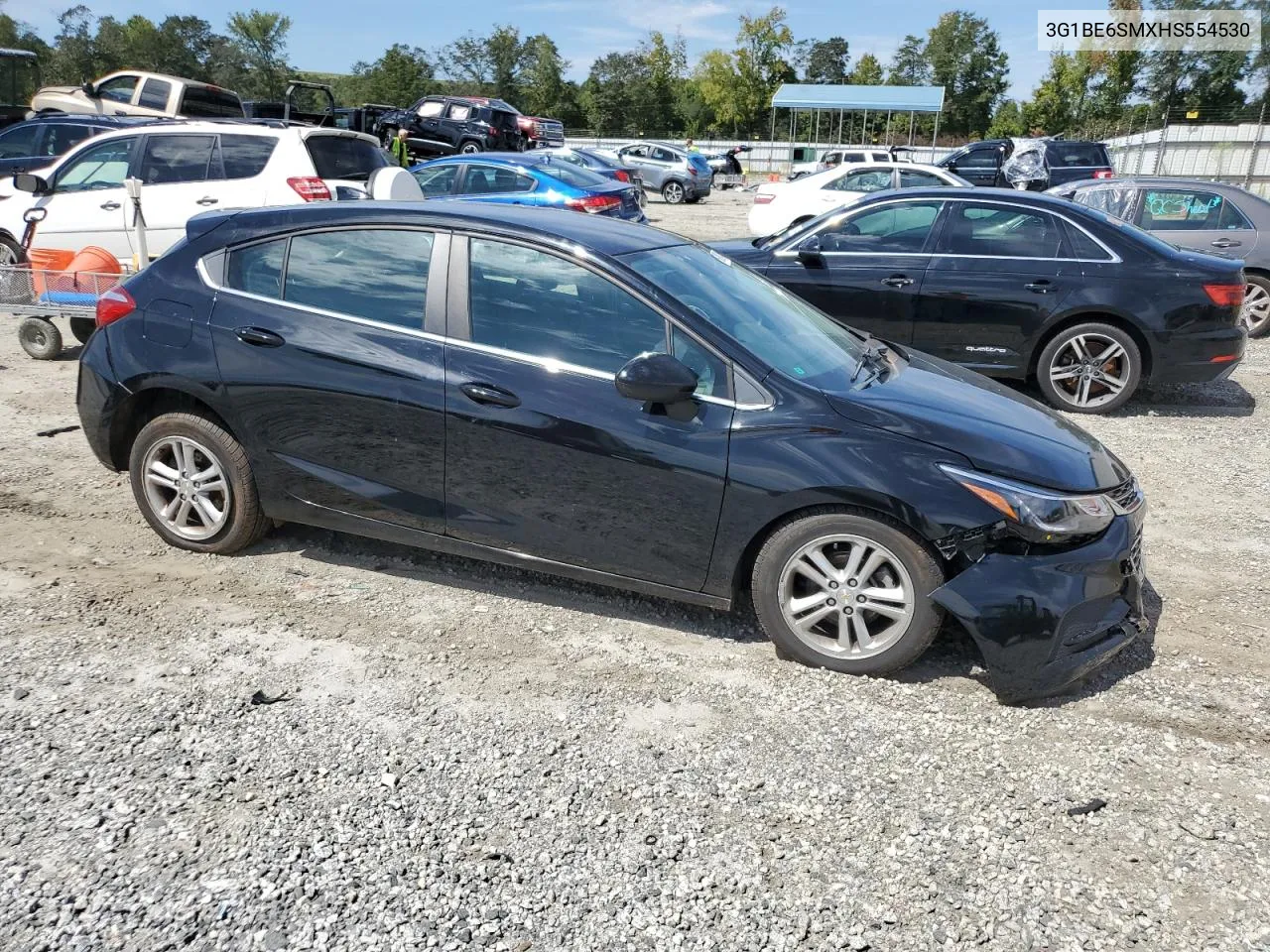 2017 Chevrolet Cruze Lt VIN: 3G1BE6SMXHS554530 Lot: 69492834