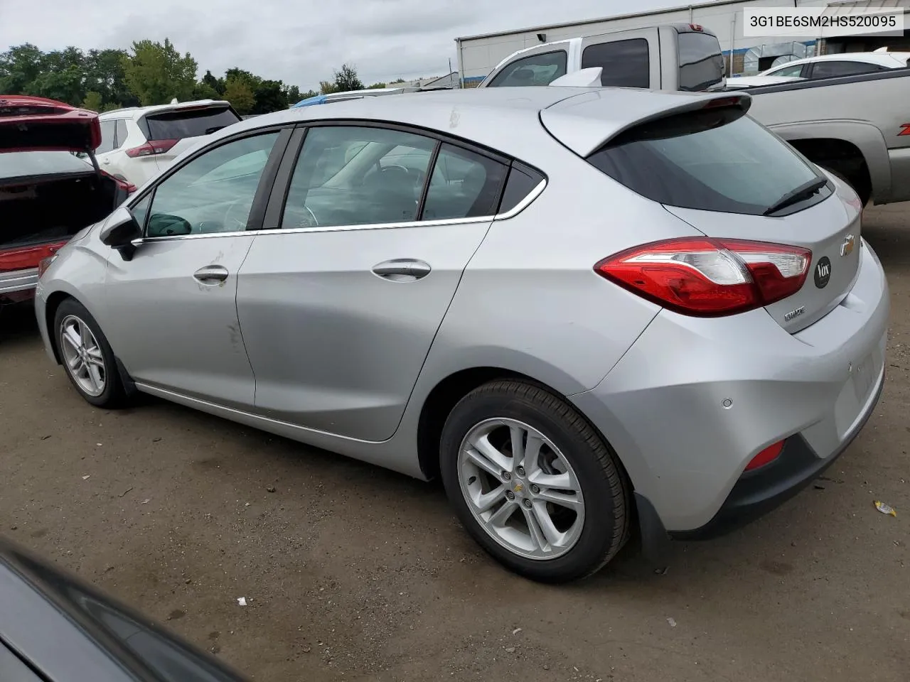 2017 Chevrolet Cruze Lt VIN: 3G1BE6SM2HS520095 Lot: 69592514