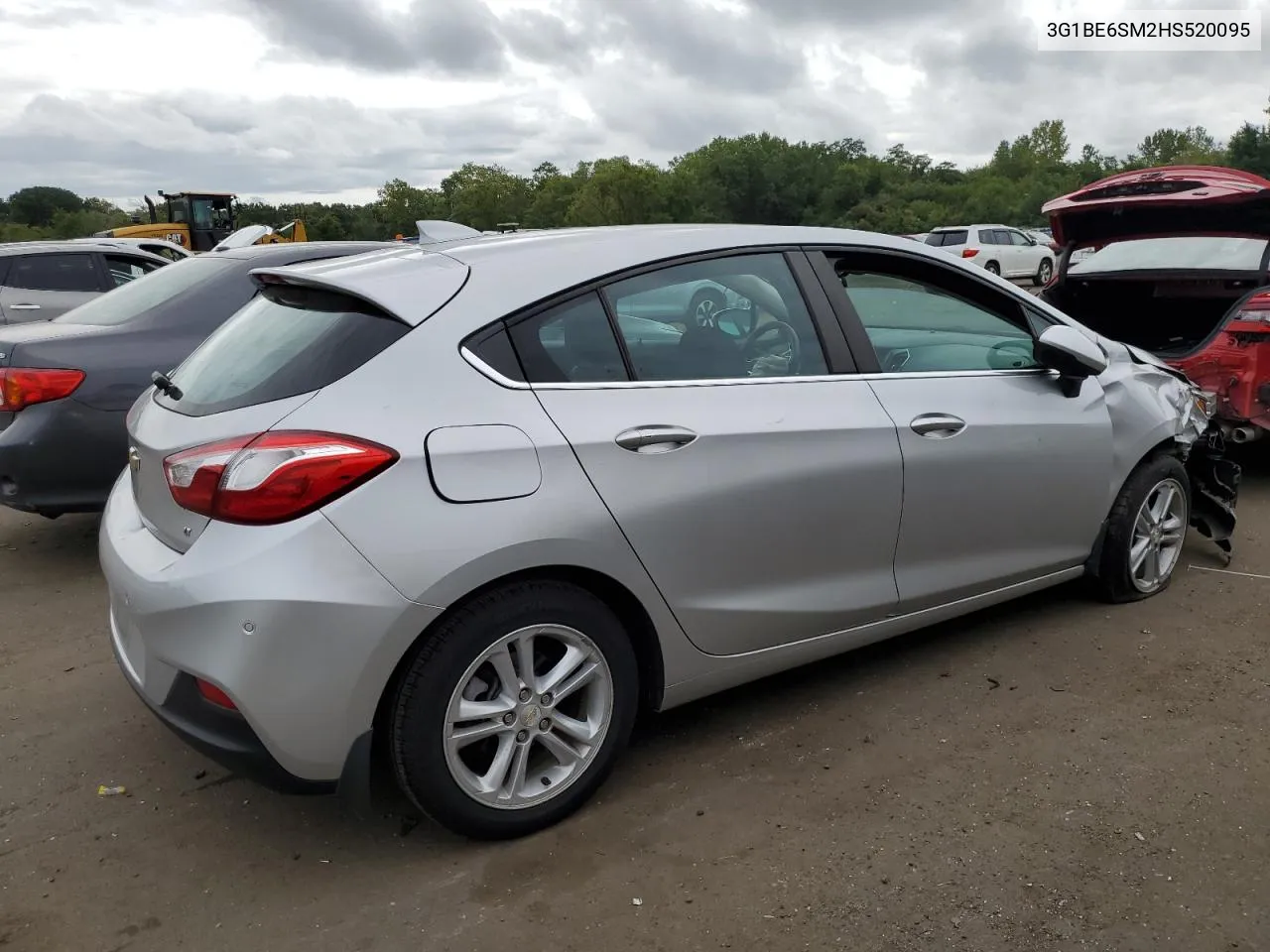 2017 Chevrolet Cruze Lt VIN: 3G1BE6SM2HS520095 Lot: 69592514