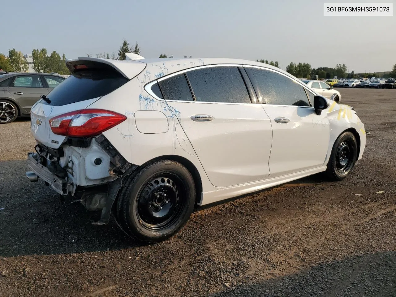 3G1BF6SM9HS591078 2017 Chevrolet Cruze Premier