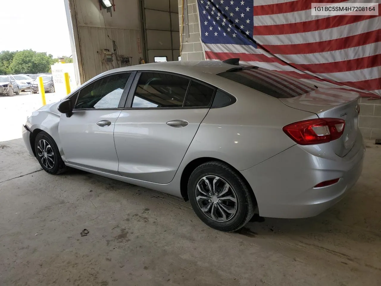 2017 Chevrolet Cruze Ls VIN: 1G1BC5SM4H7208164 Lot: 69644044