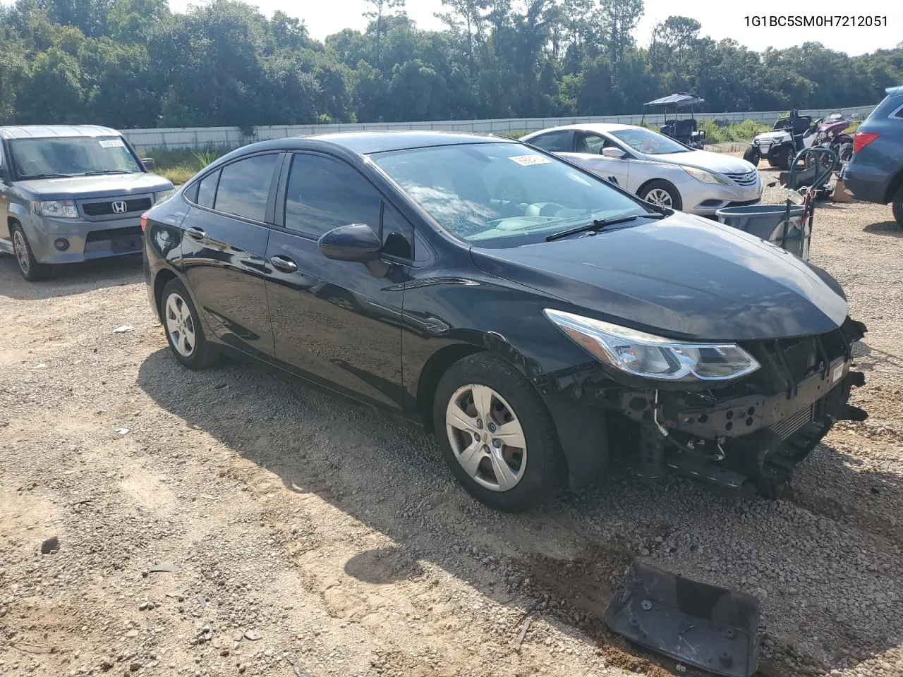 2017 Chevrolet Cruze Ls VIN: 1G1BC5SM0H7212051 Lot: 69684764