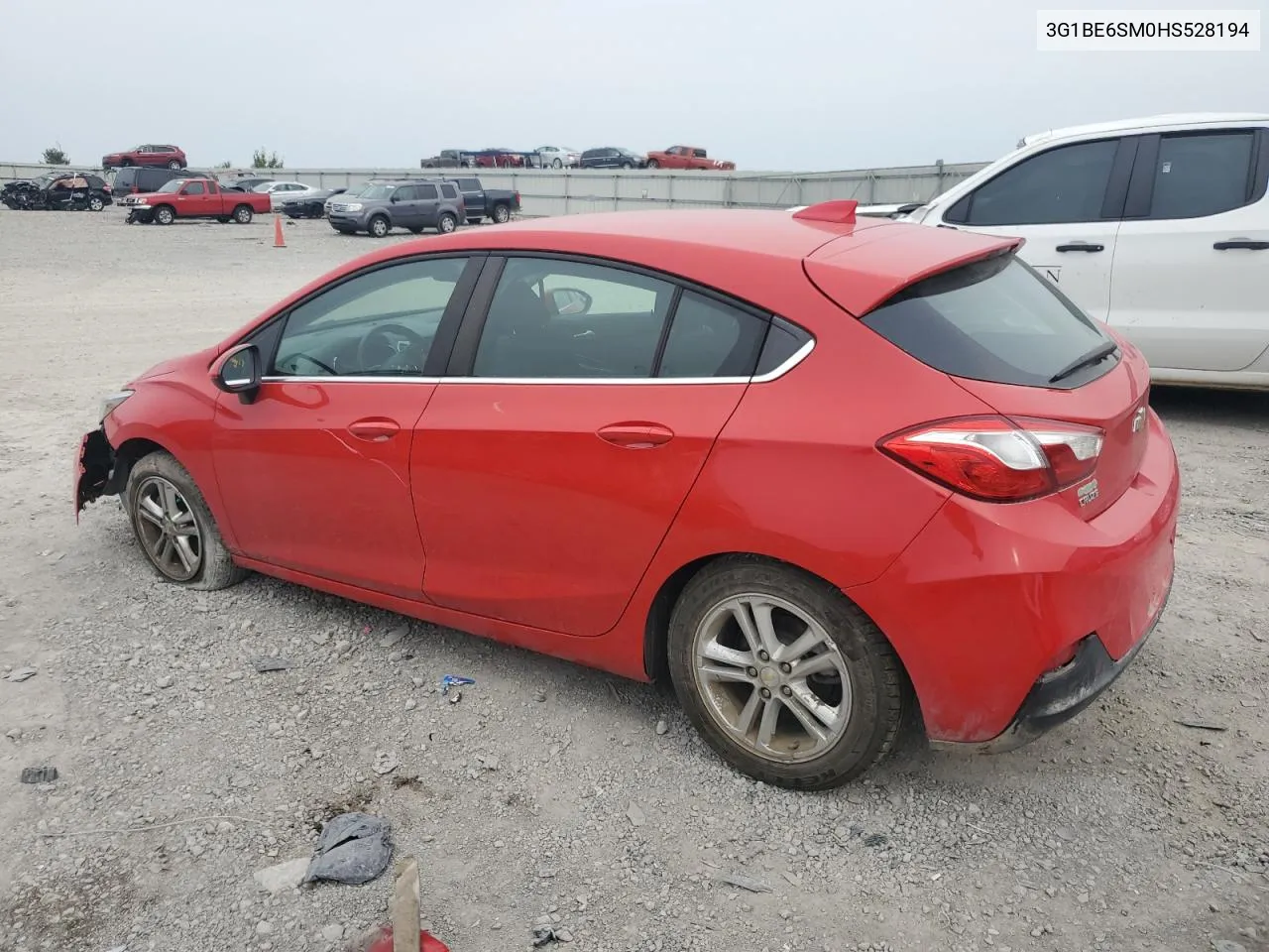 2017 Chevrolet Cruze Lt VIN: 3G1BE6SM0HS528194 Lot: 69761674