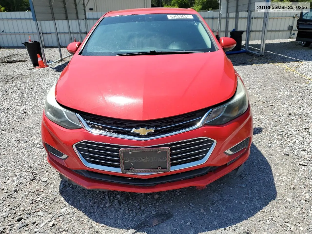 2017 Chevrolet Cruze Premier VIN: 3G1BF6SM8HS610266 Lot: 69830684