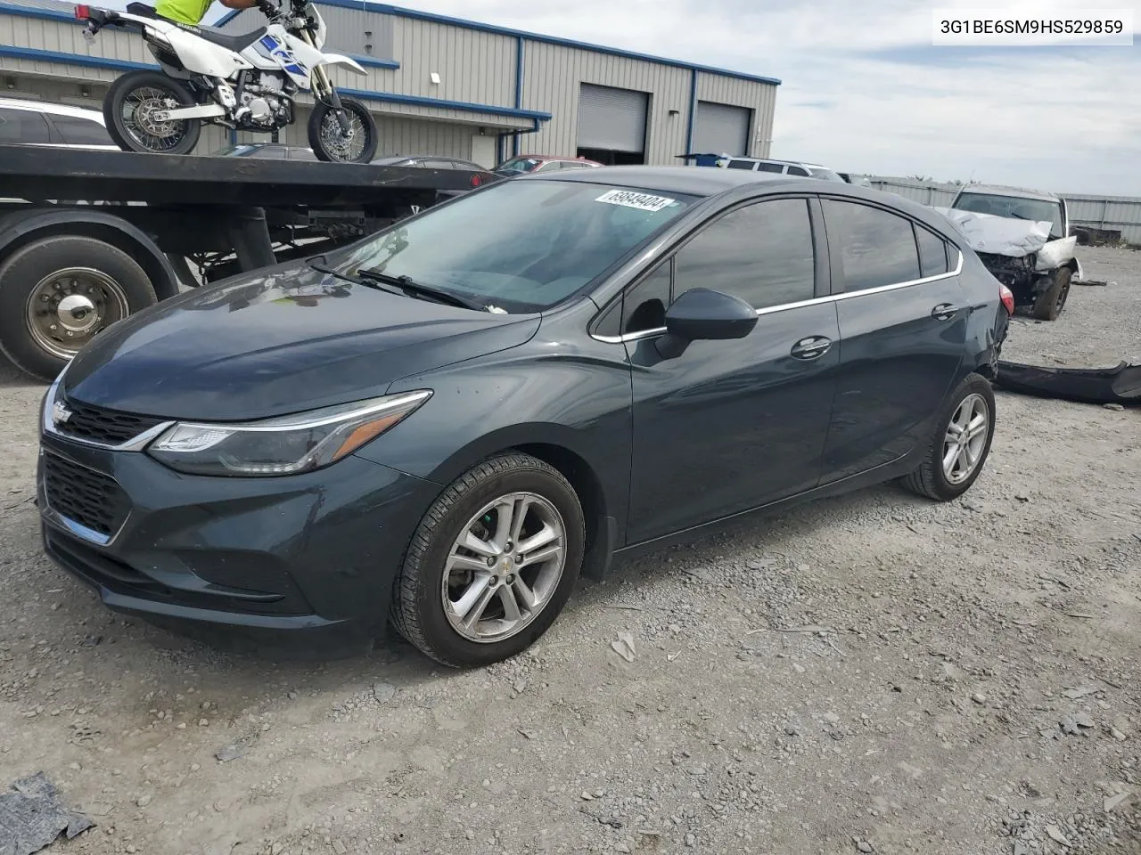 2017 Chevrolet Cruze Lt VIN: 3G1BE6SM9HS529859 Lot: 69849404