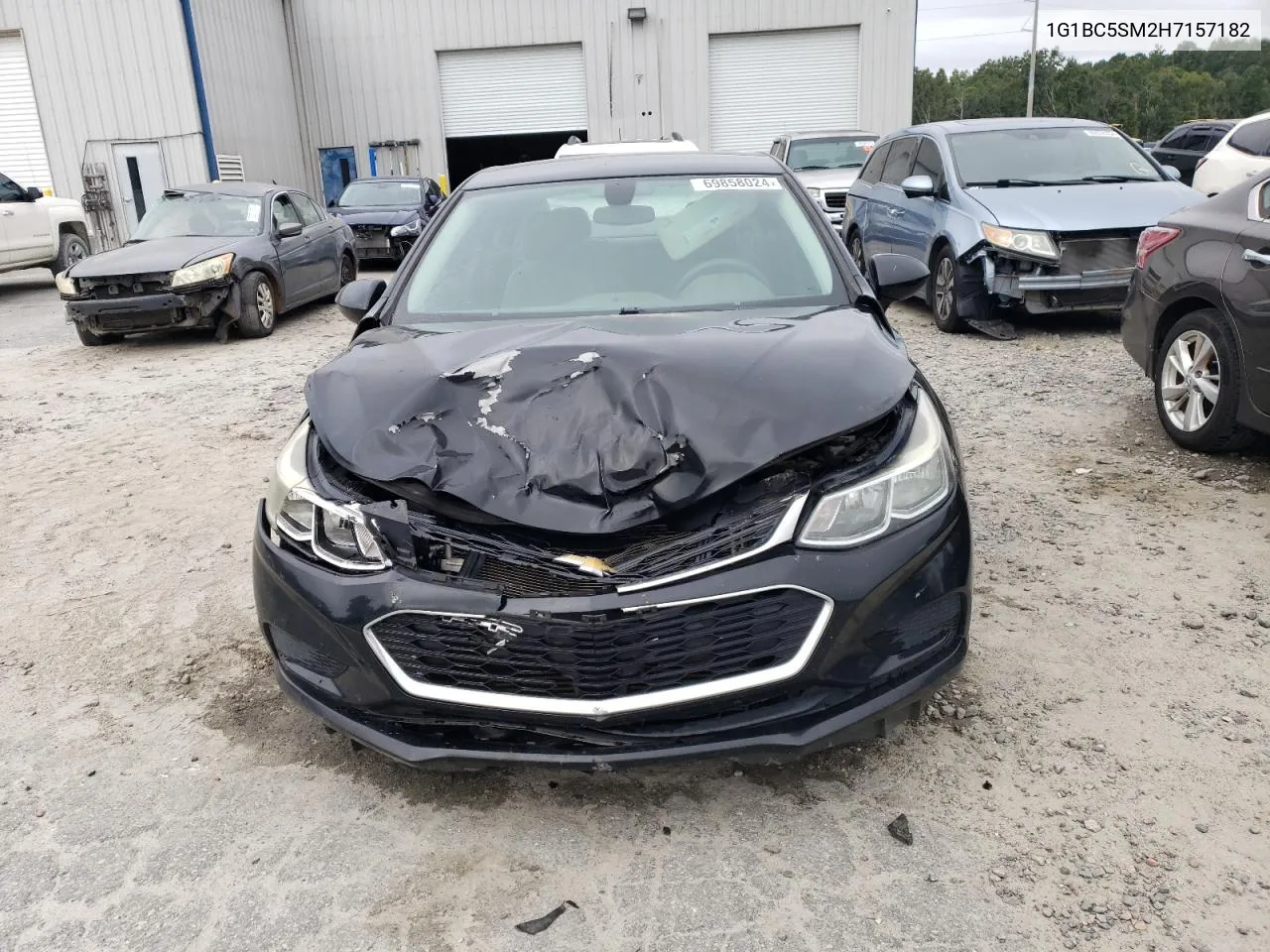 2017 Chevrolet Cruze Ls VIN: 1G1BC5SM2H7157182 Lot: 69858024