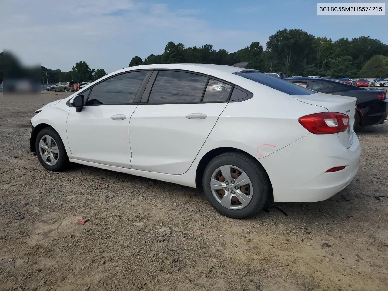 3G1BC5SM3HS574215 2017 Chevrolet Cruze Ls