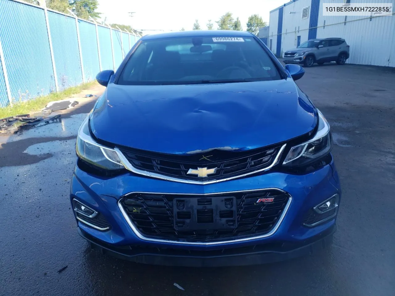 1G1BE5SMXH7222855 2017 Chevrolet Cruze Lt