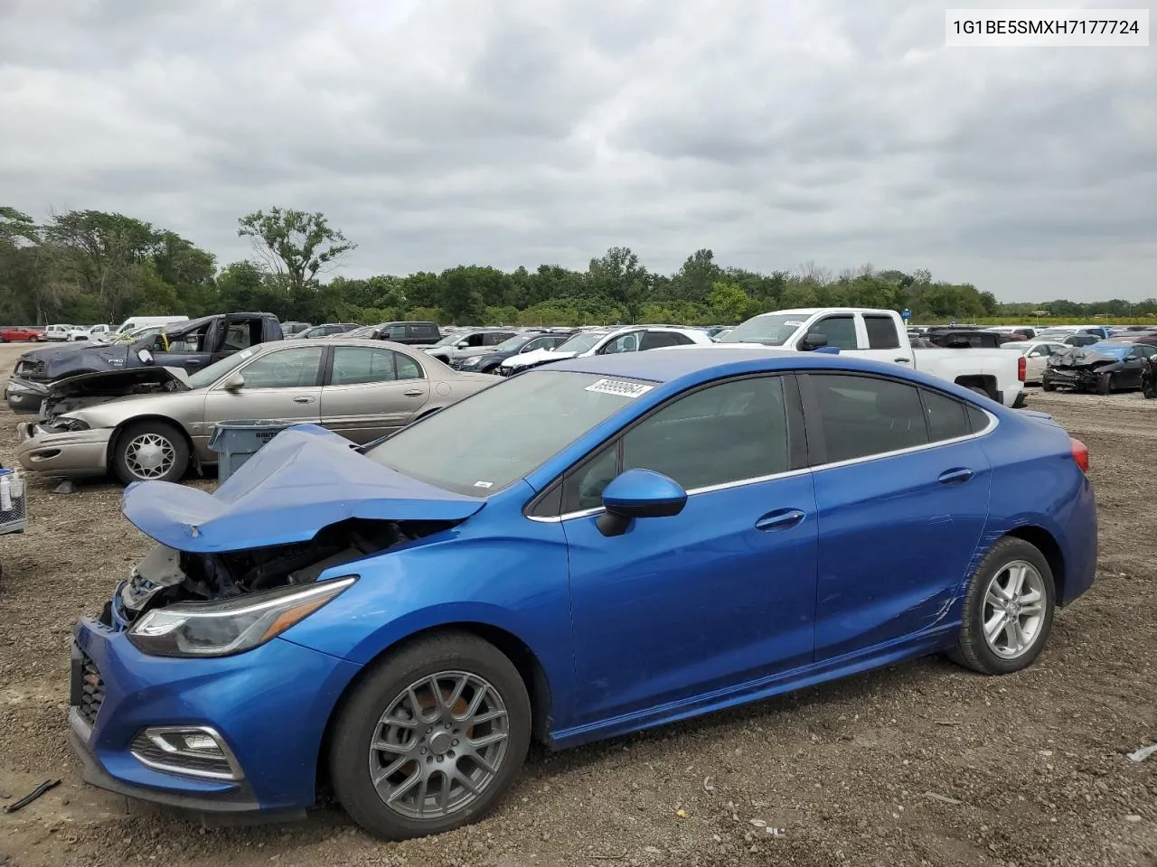 1G1BE5SMXH7177724 2017 Chevrolet Cruze Lt