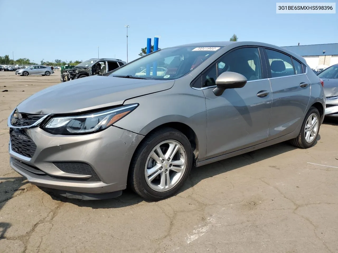 2017 Chevrolet Cruze Lt VIN: 3G1BE6SMXHS598396 Lot: 70041944