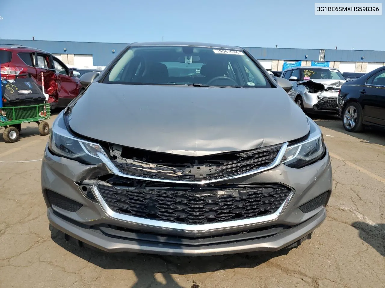 2017 Chevrolet Cruze Lt VIN: 3G1BE6SMXHS598396 Lot: 70041944