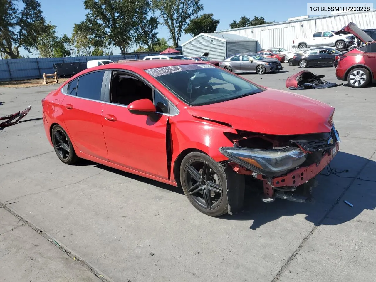 2017 Chevrolet Cruze Lt VIN: 1G1BE5SM1H7203238 Lot: 70069434