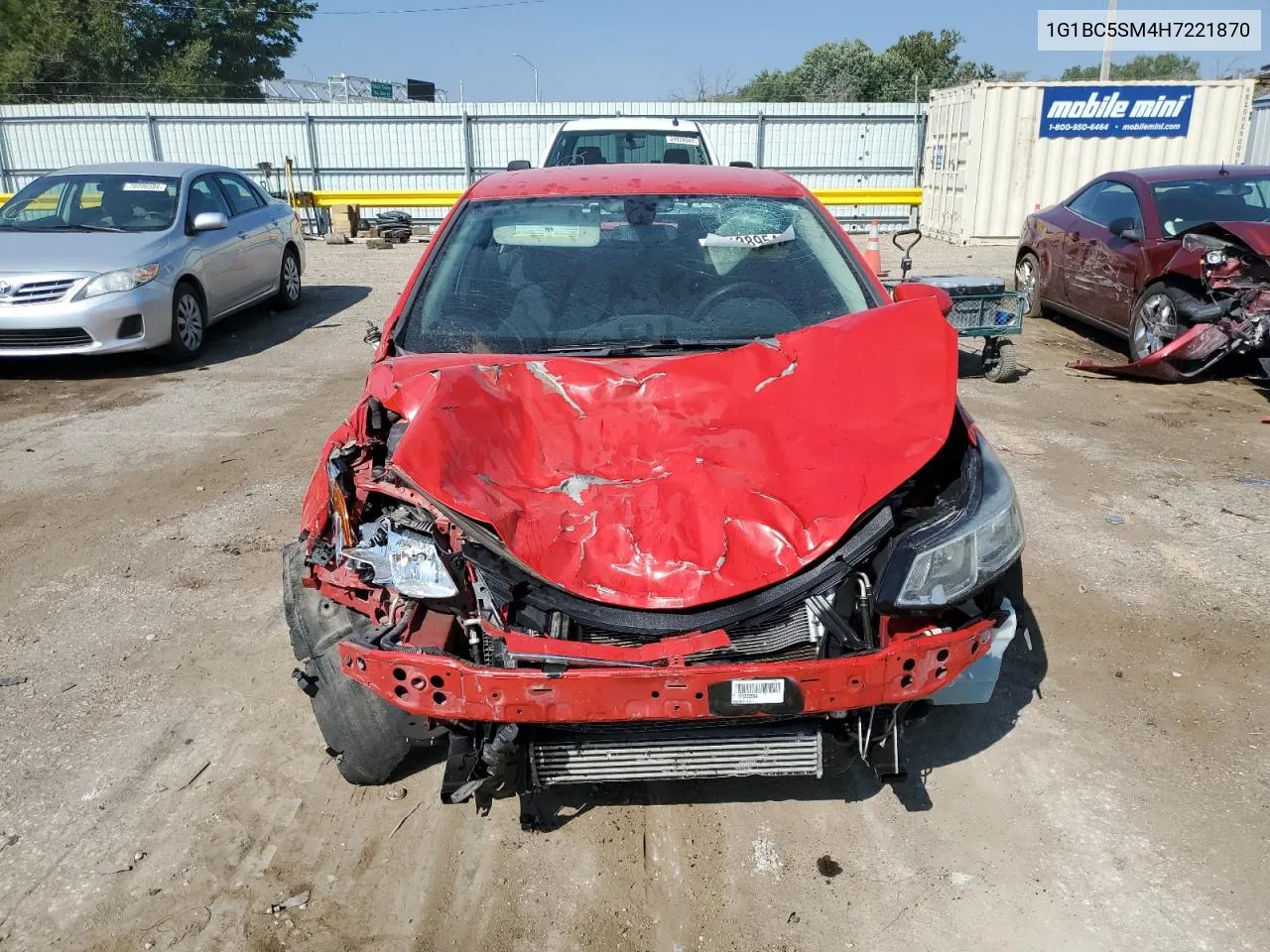 1G1BC5SM4H7221870 2017 Chevrolet Cruze Ls