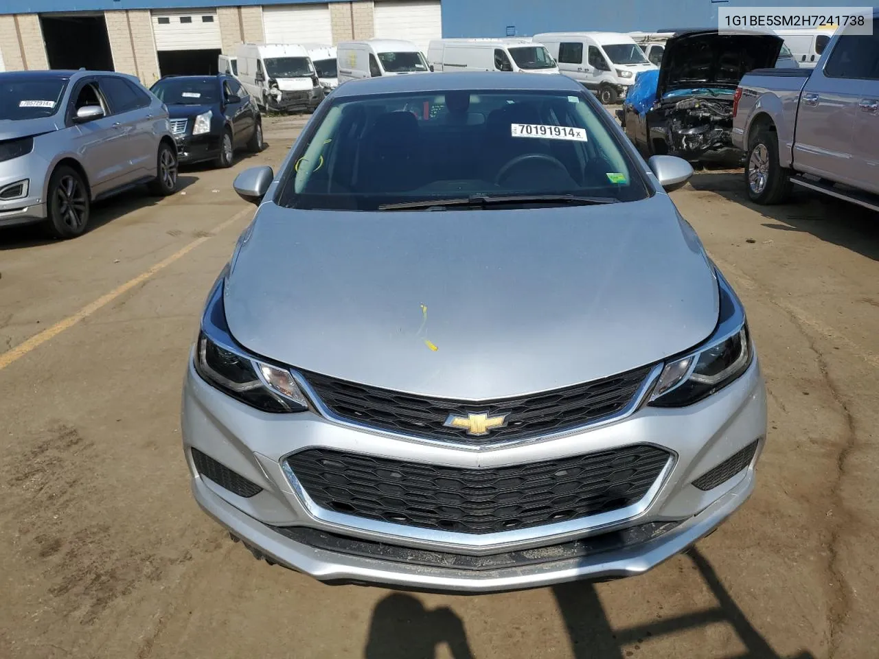 2017 Chevrolet Cruze Lt VIN: 1G1BE5SM2H7241738 Lot: 70191914