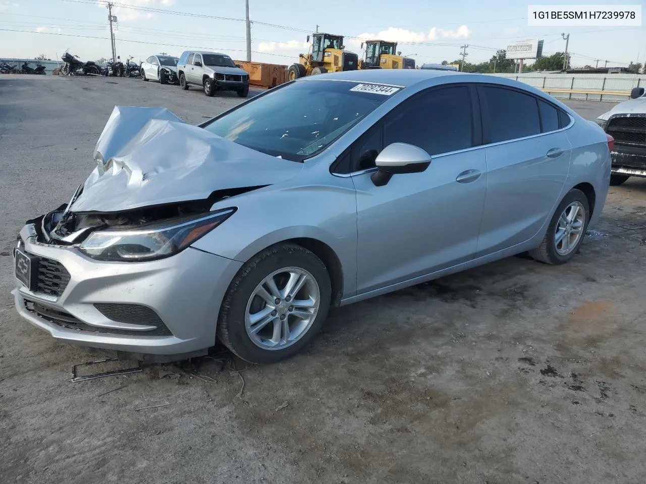 2017 Chevrolet Cruze Lt VIN: 1G1BE5SM1H7239978 Lot: 70297344