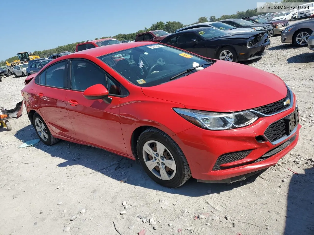 2017 Chevrolet Cruze Ls VIN: 1G1BC5SM5H7210733 Lot: 70325964