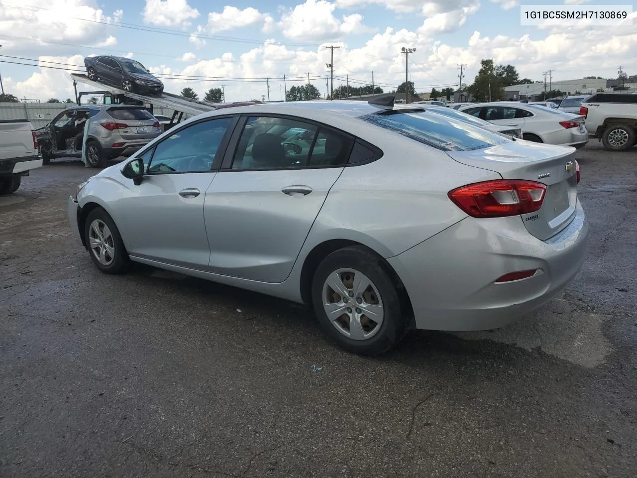 2017 Chevrolet Cruze Ls VIN: 1G1BC5SM2H7130869 Lot: 70371134