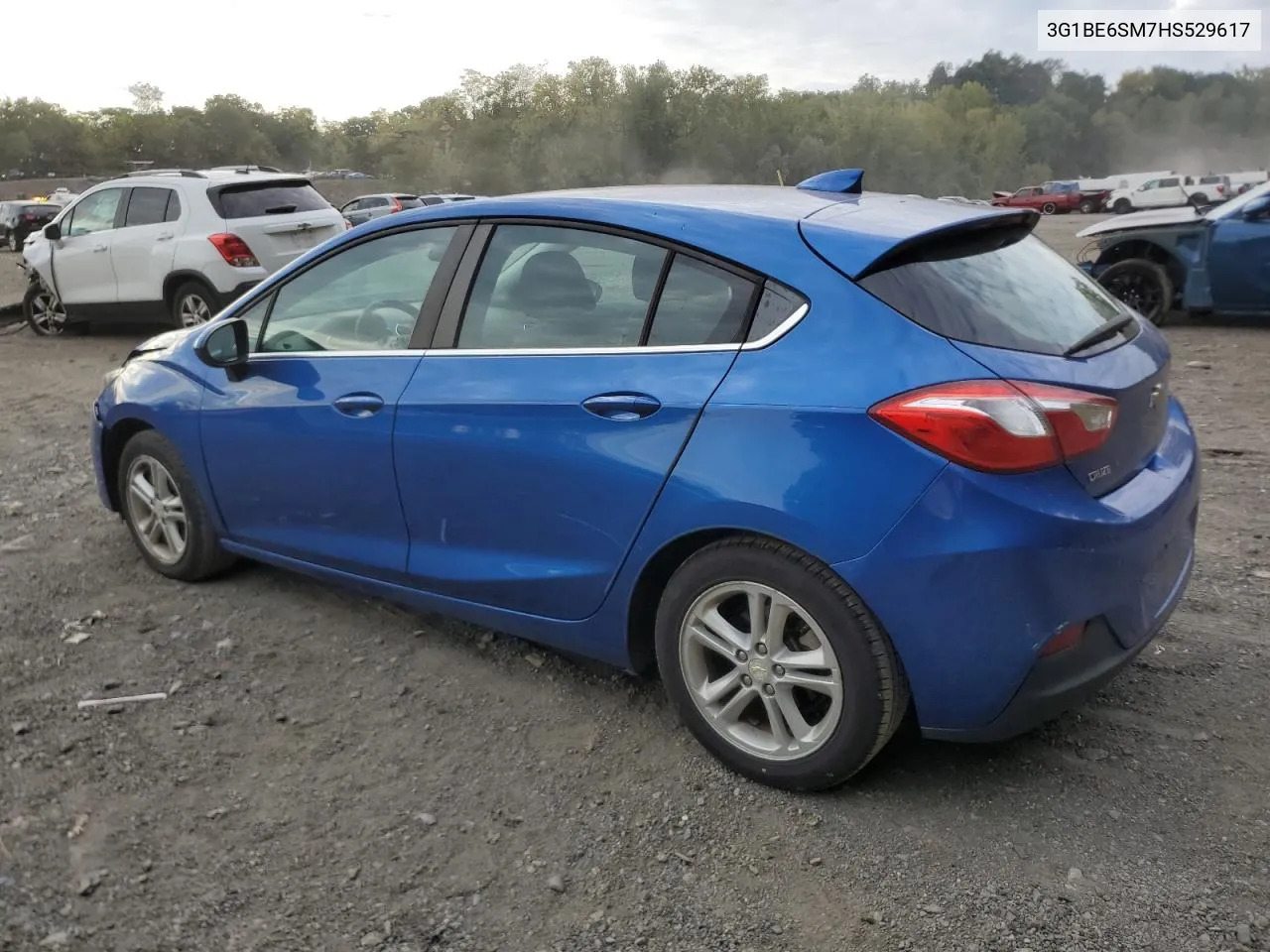 2017 Chevrolet Cruze Lt VIN: 3G1BE6SM7HS529617 Lot: 70394804