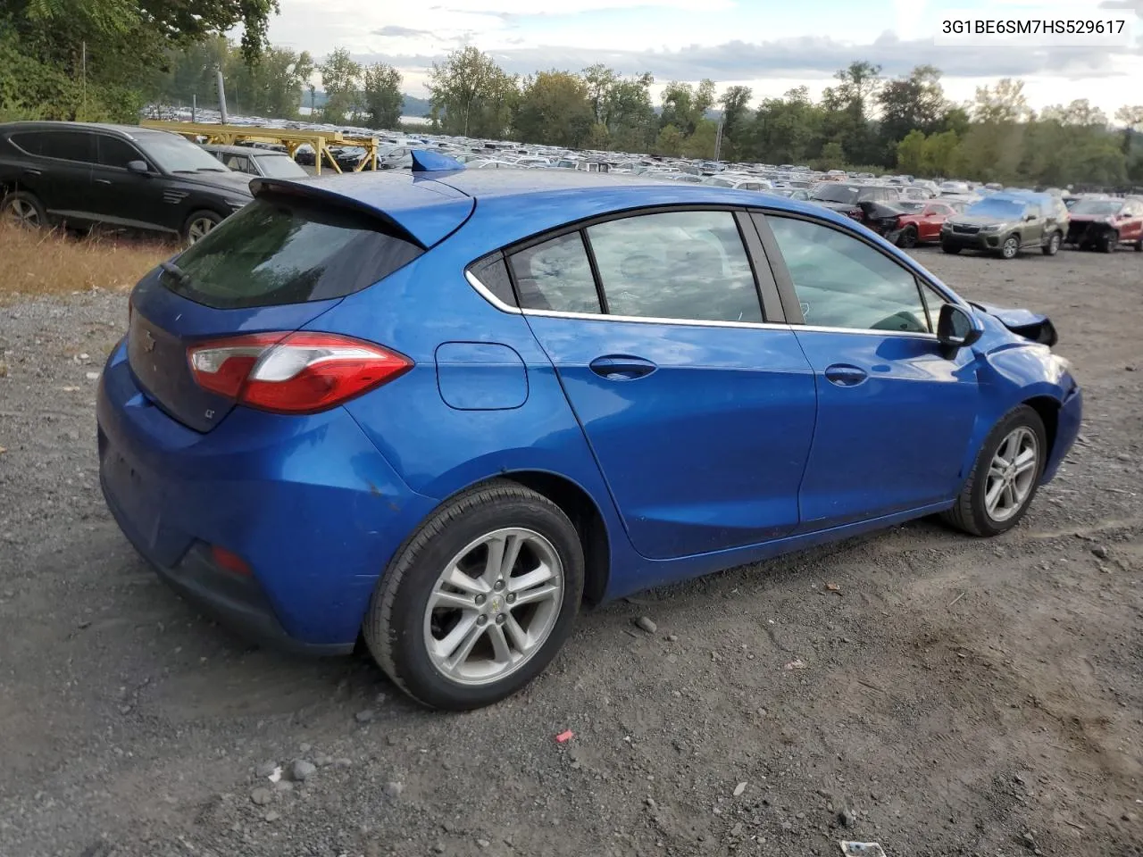 2017 Chevrolet Cruze Lt VIN: 3G1BE6SM7HS529617 Lot: 70394804