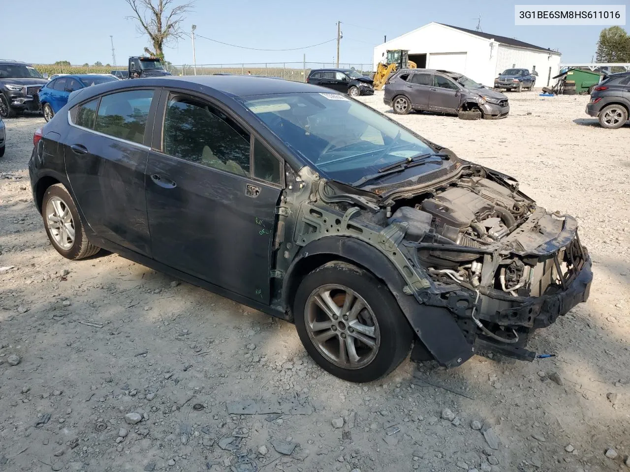 2017 Chevrolet Cruze Lt VIN: 3G1BE6SM8HS611016 Lot: 70396644