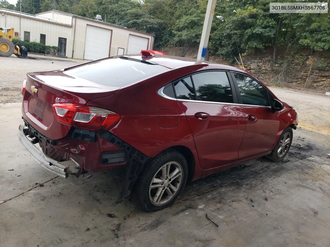 3G1BE5SMXHS567708 2017 Chevrolet Cruze Lt