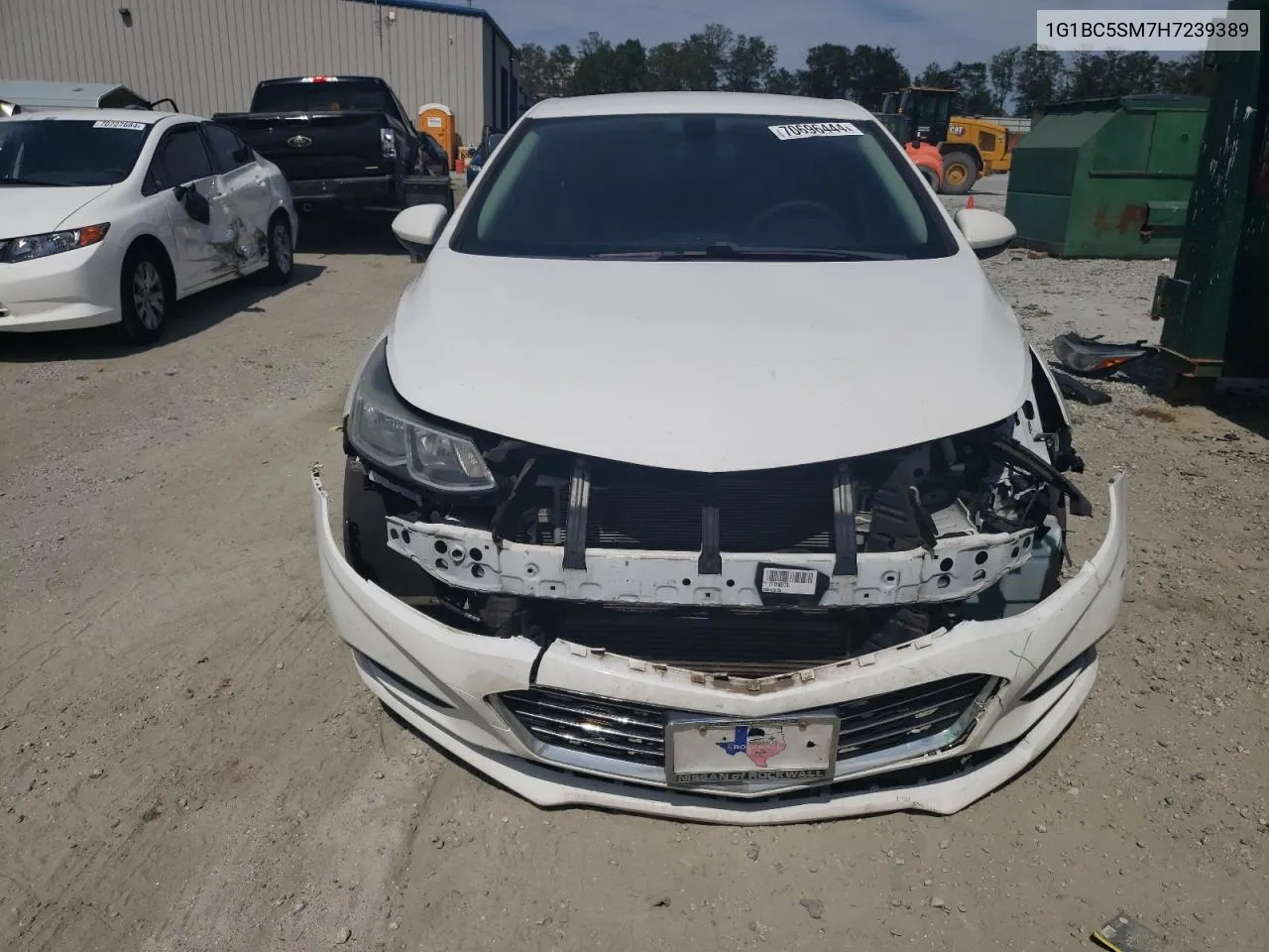 2017 Chevrolet Cruze Ls VIN: 1G1BC5SM7H7239389 Lot: 70696444