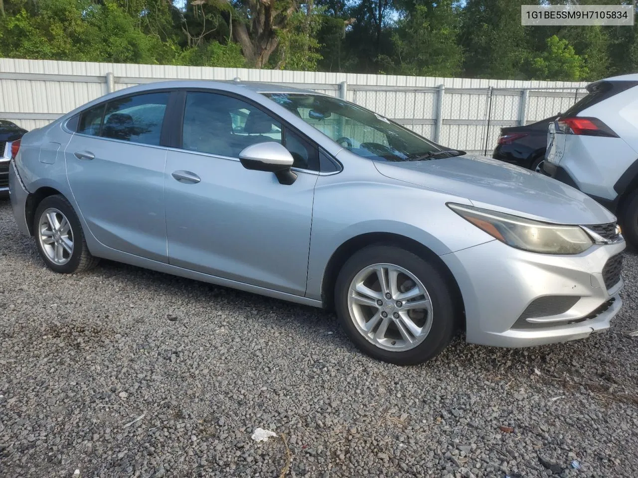 2017 Chevrolet Cruze Lt VIN: 1G1BE5SM9H7105834 Lot: 70749664