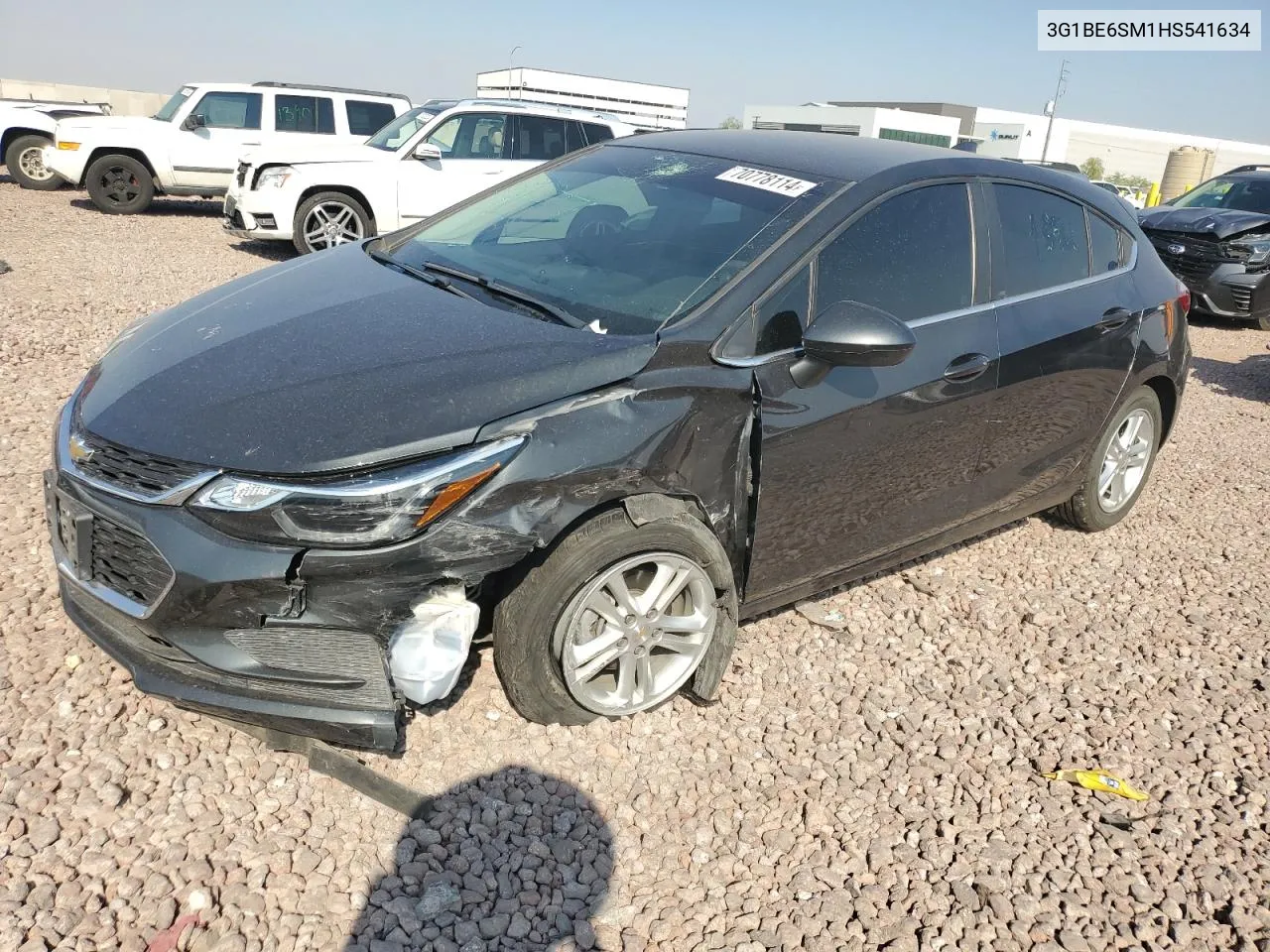 2017 Chevrolet Cruze Lt VIN: 3G1BE6SM1HS541634 Lot: 70778114