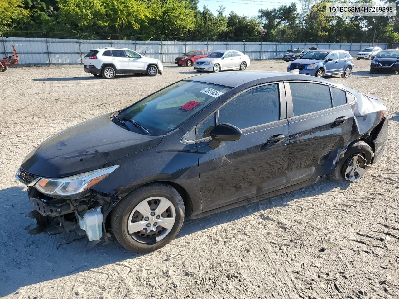 2017 Chevrolet Cruze Ls VIN: 1G1BC5SM4H7269398 Lot: 70820084