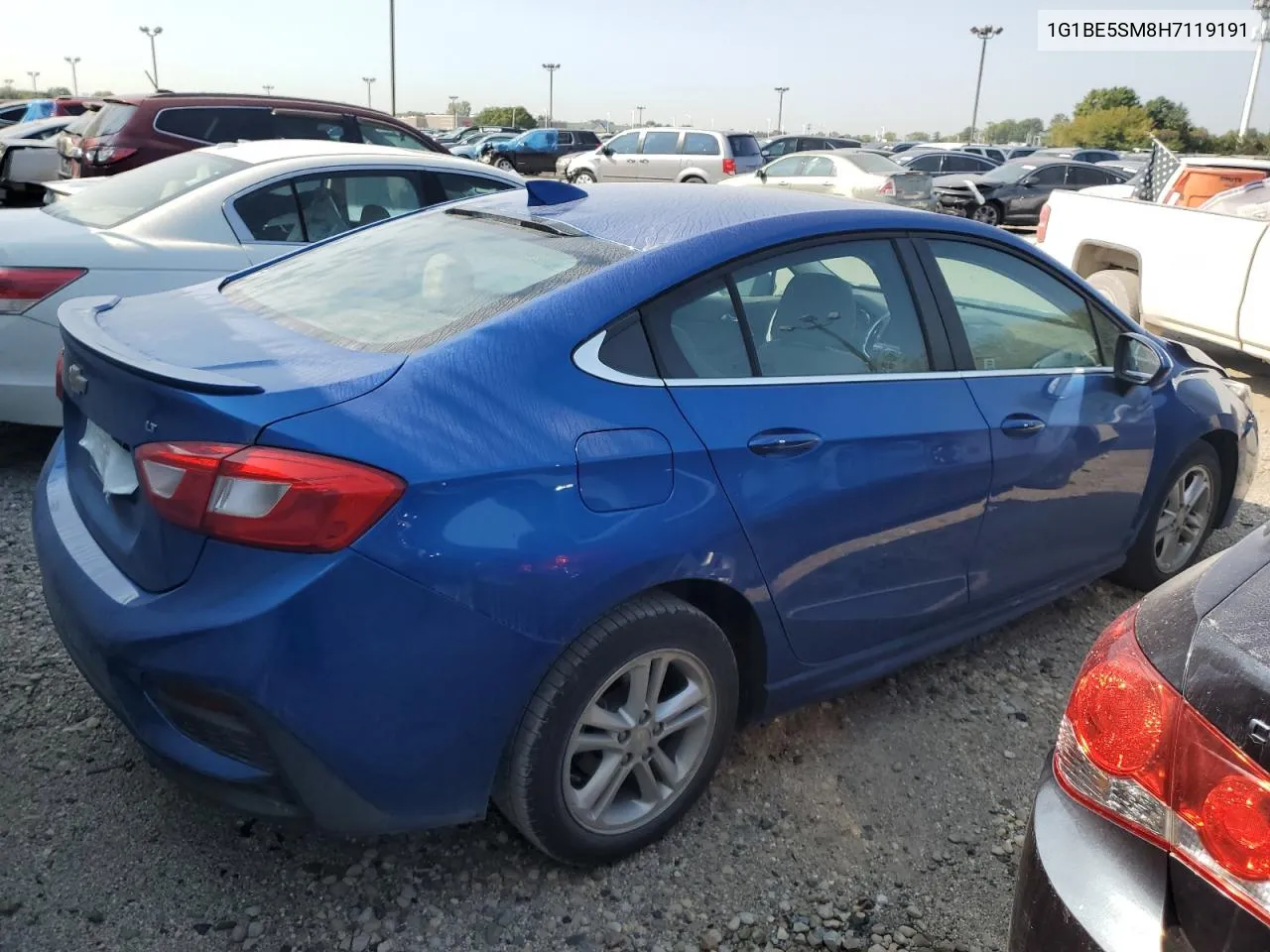 2017 Chevrolet Cruze Lt VIN: 1G1BE5SM8H7119191 Lot: 70820724