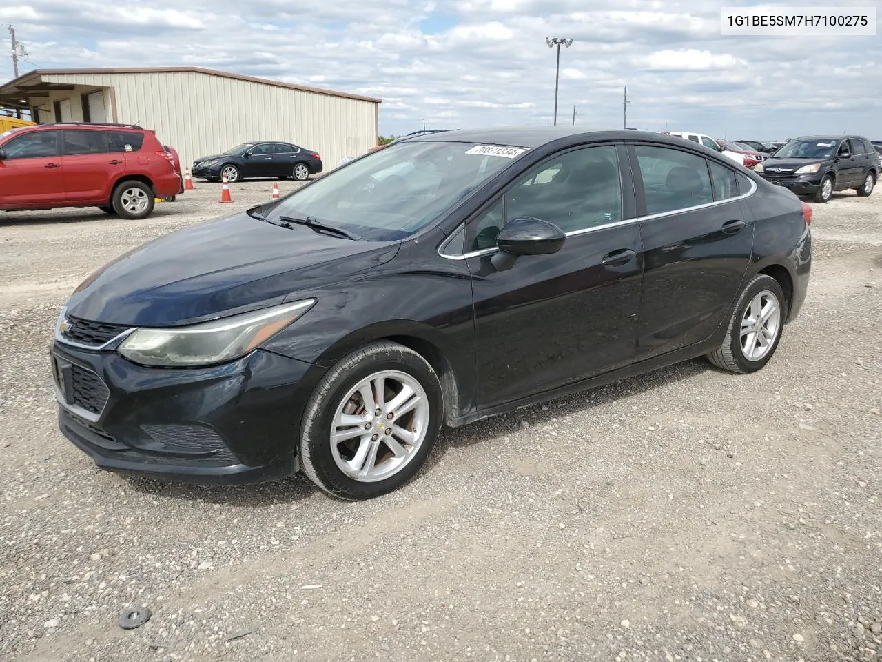 2017 Chevrolet Cruze Lt VIN: 1G1BE5SM7H7100275 Lot: 70871234