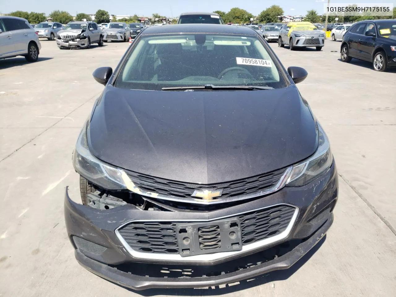 2017 Chevrolet Cruze Lt VIN: 1G1BE5SM9H7175155 Lot: 70958104