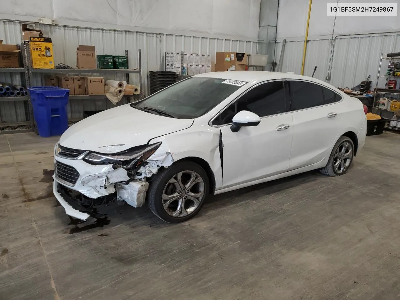 1G1BF5SM2H7249867 2017 Chevrolet Cruze Premier