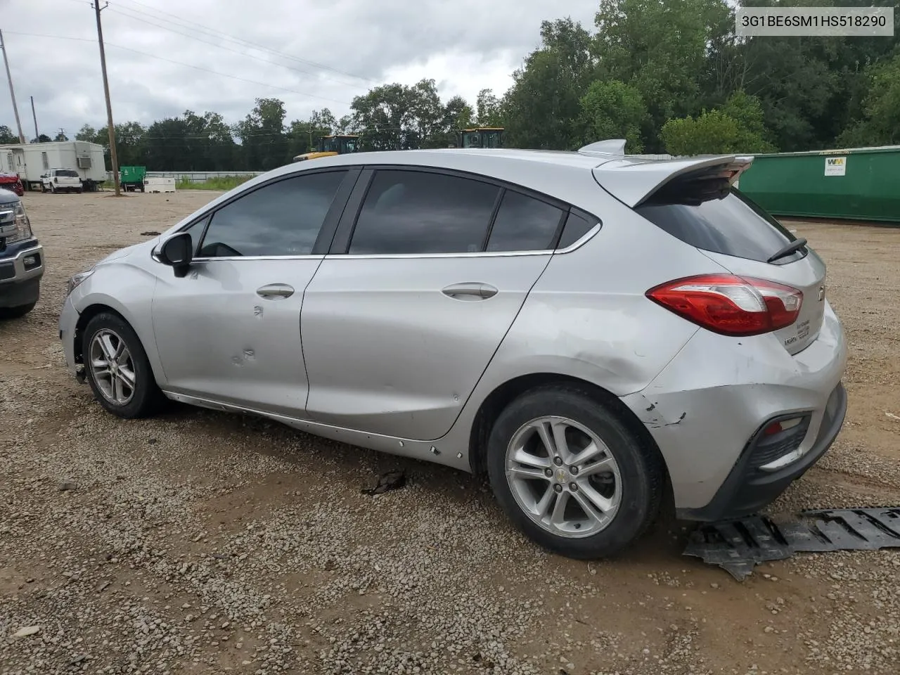 2017 Chevrolet Cruze Lt VIN: 3G1BE6SM1HS518290 Lot: 71090614