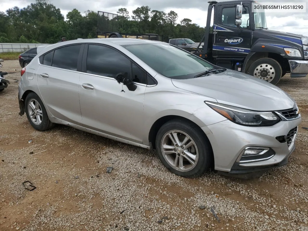 2017 Chevrolet Cruze Lt VIN: 3G1BE6SM1HS518290 Lot: 71090614