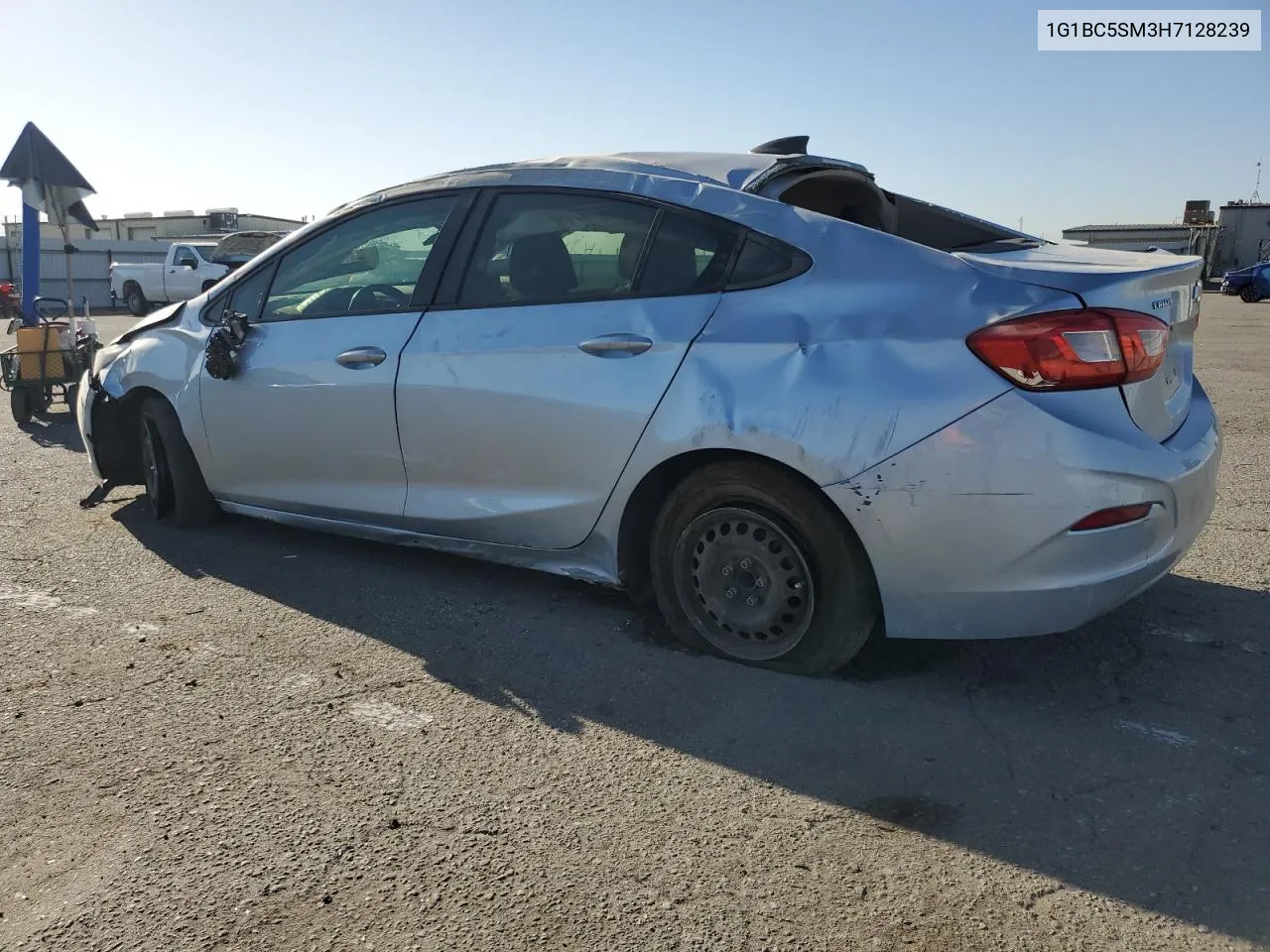 2017 Chevrolet Cruze Ls VIN: 1G1BC5SM3H7128239 Lot: 71131674