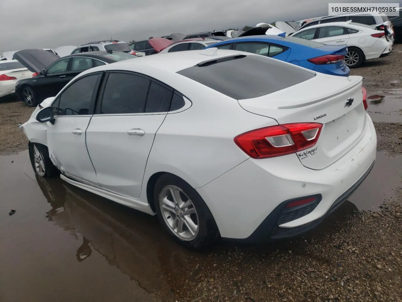 1G1BE5SMXH7105955 2017 Chevrolet Cruze Lt