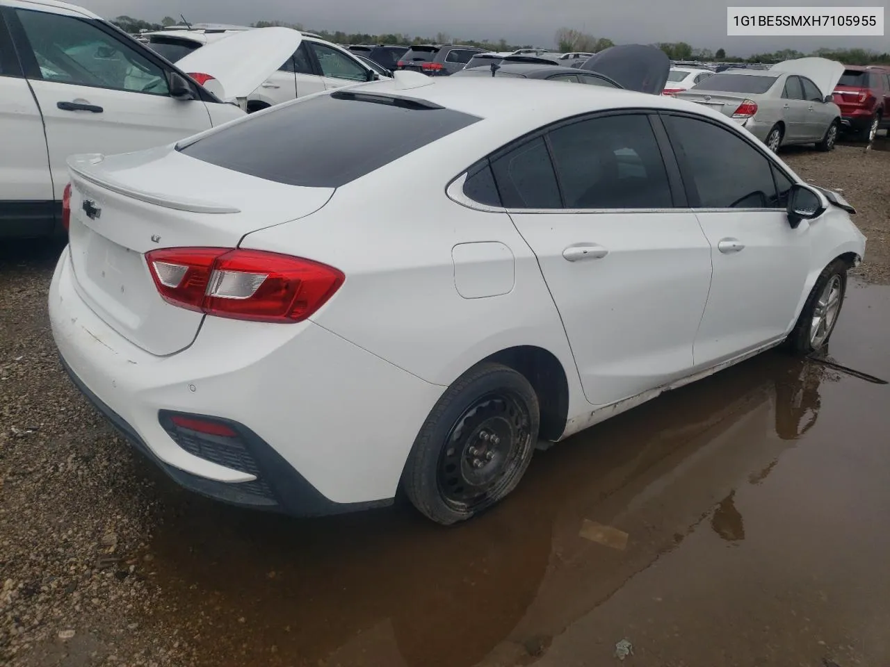 2017 Chevrolet Cruze Lt VIN: 1G1BE5SMXH7105955 Lot: 71156124