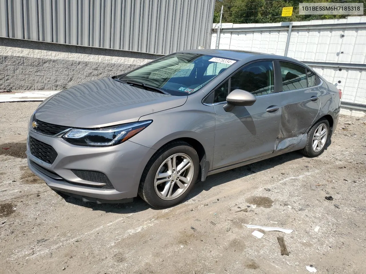 2017 Chevrolet Cruze Lt VIN: 1G1BE5SM6H7185318 Lot: 71178234