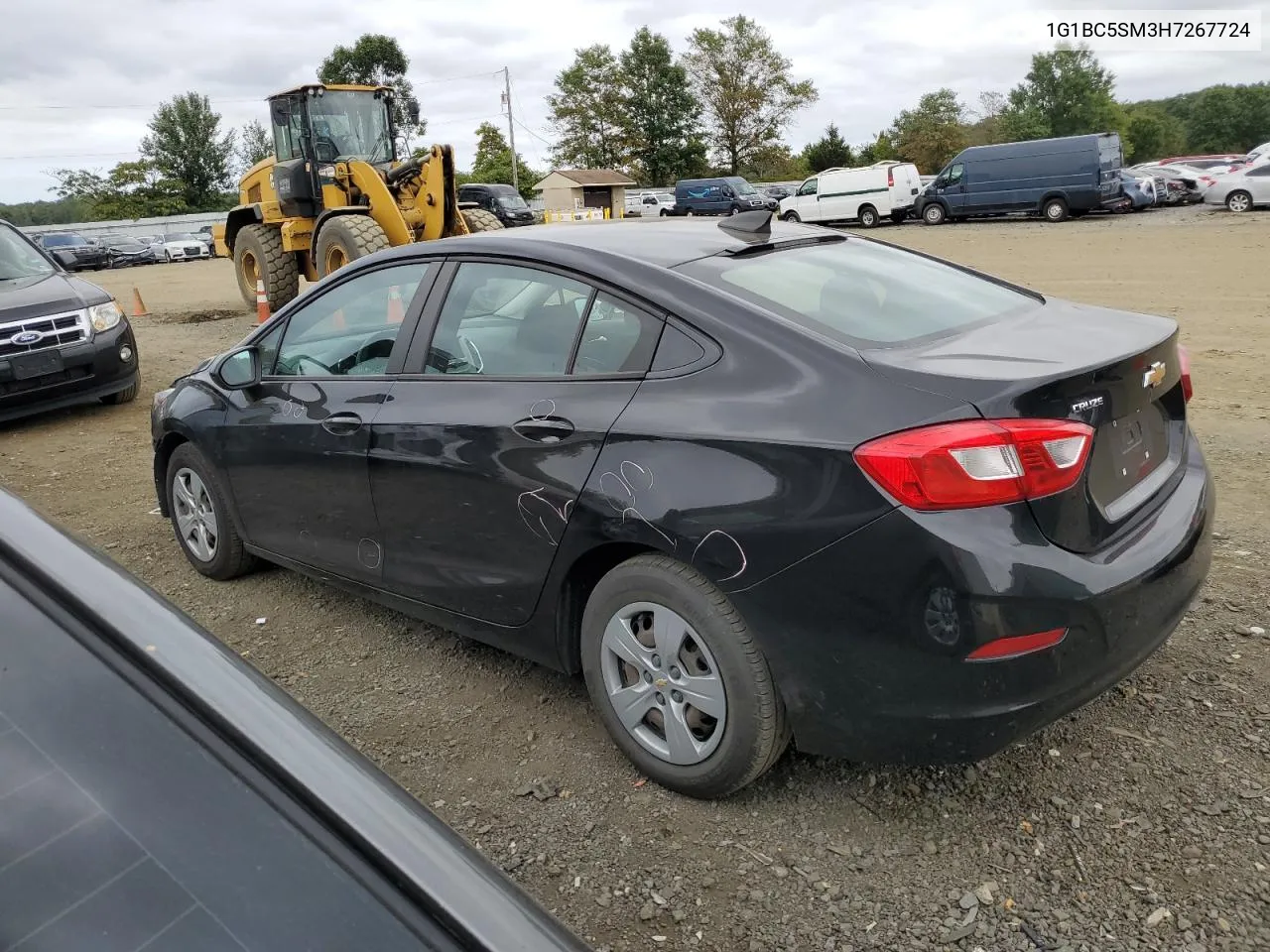 2017 Chevrolet Cruze Ls VIN: 1G1BC5SM3H7267724 Lot: 71240024