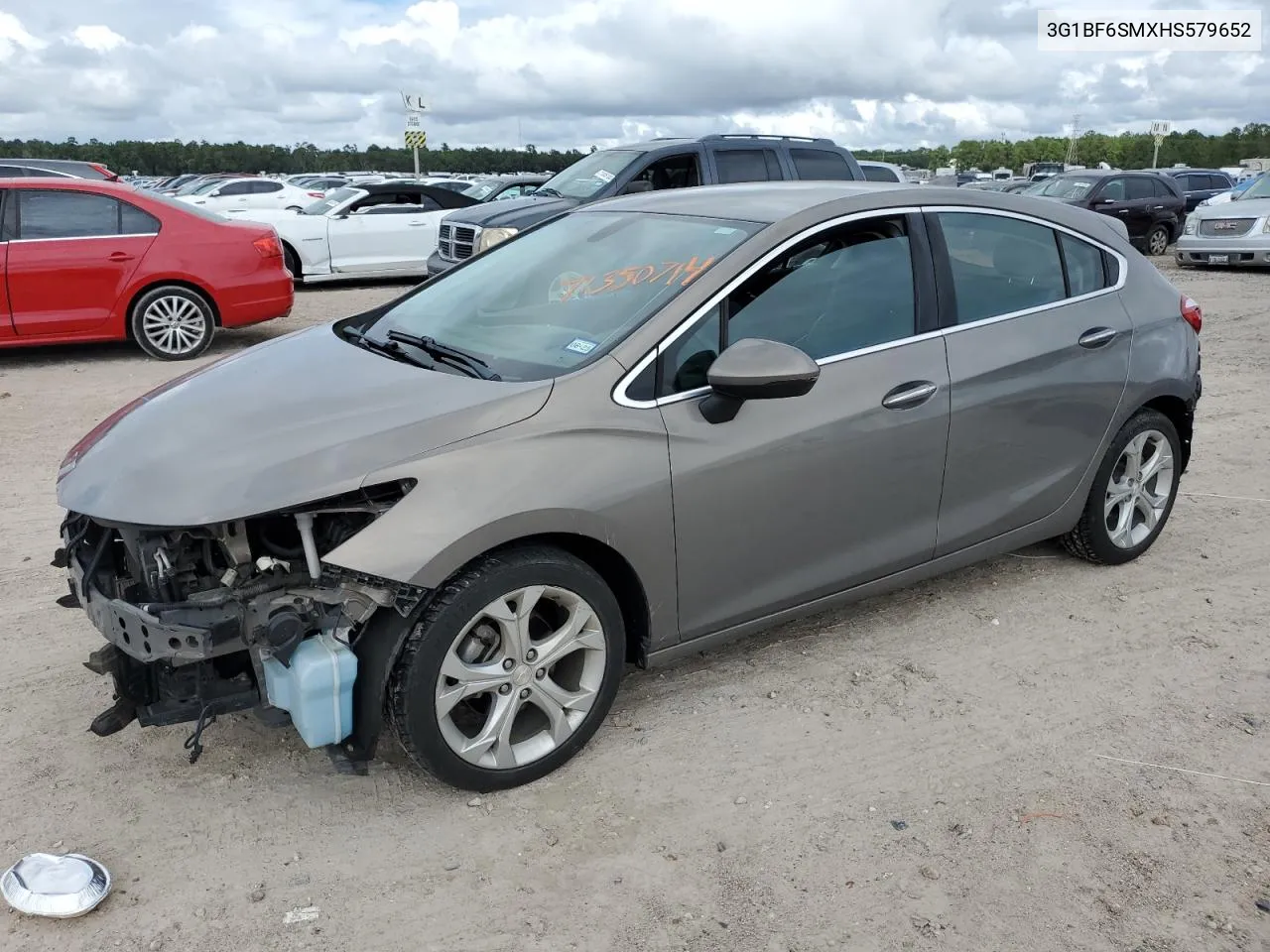 2017 Chevrolet Cruze Premier VIN: 3G1BF6SMXHS579652 Lot: 71350714