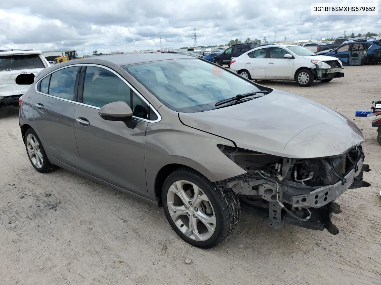 2017 Chevrolet Cruze Premier VIN: 3G1BF6SMXHS579652 Lot: 71350714