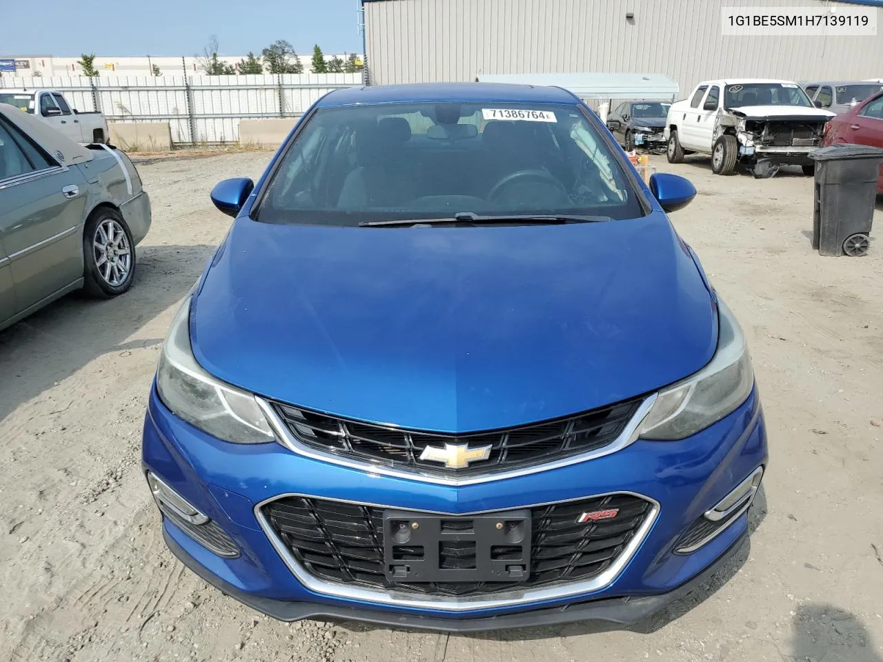 2017 Chevrolet Cruze Lt VIN: 1G1BE5SM1H7139119 Lot: 71386764