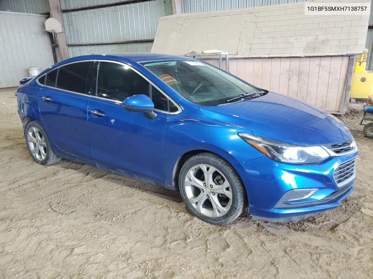 1G1BF5SMXH7138757 2017 Chevrolet Cruze Premier