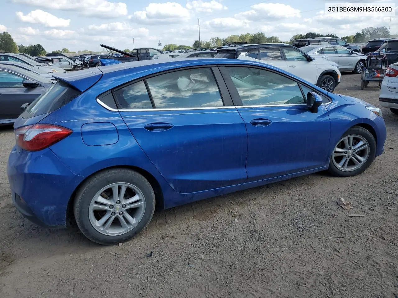 2017 Chevrolet Cruze Lt VIN: 3G1BE6SM9HS566300 Lot: 71540994