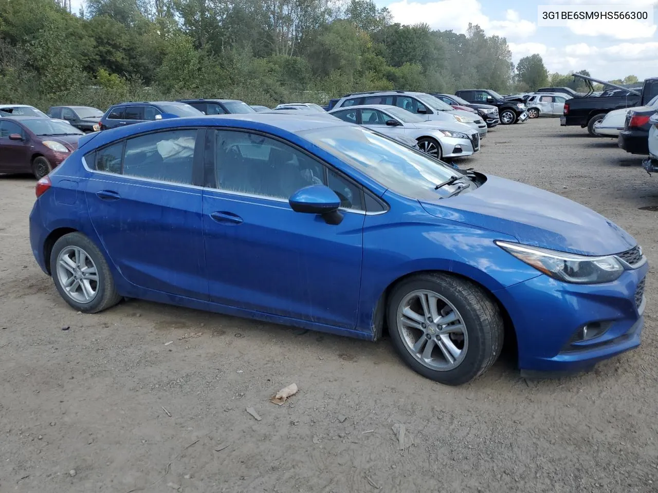 2017 Chevrolet Cruze Lt VIN: 3G1BE6SM9HS566300 Lot: 71540994