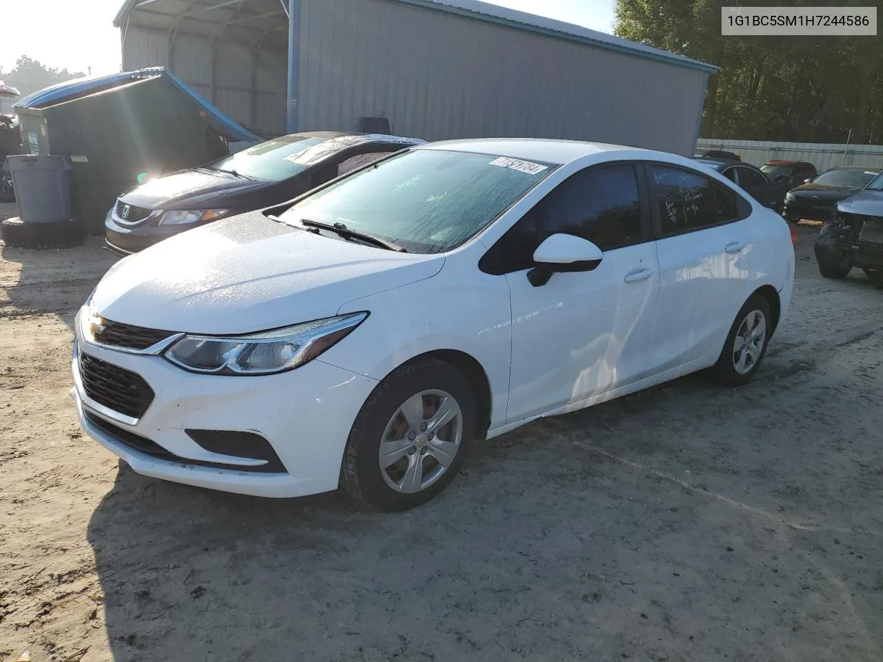 2017 Chevrolet Cruze Ls VIN: 1G1BC5SM1H7244586 Lot: 71571784