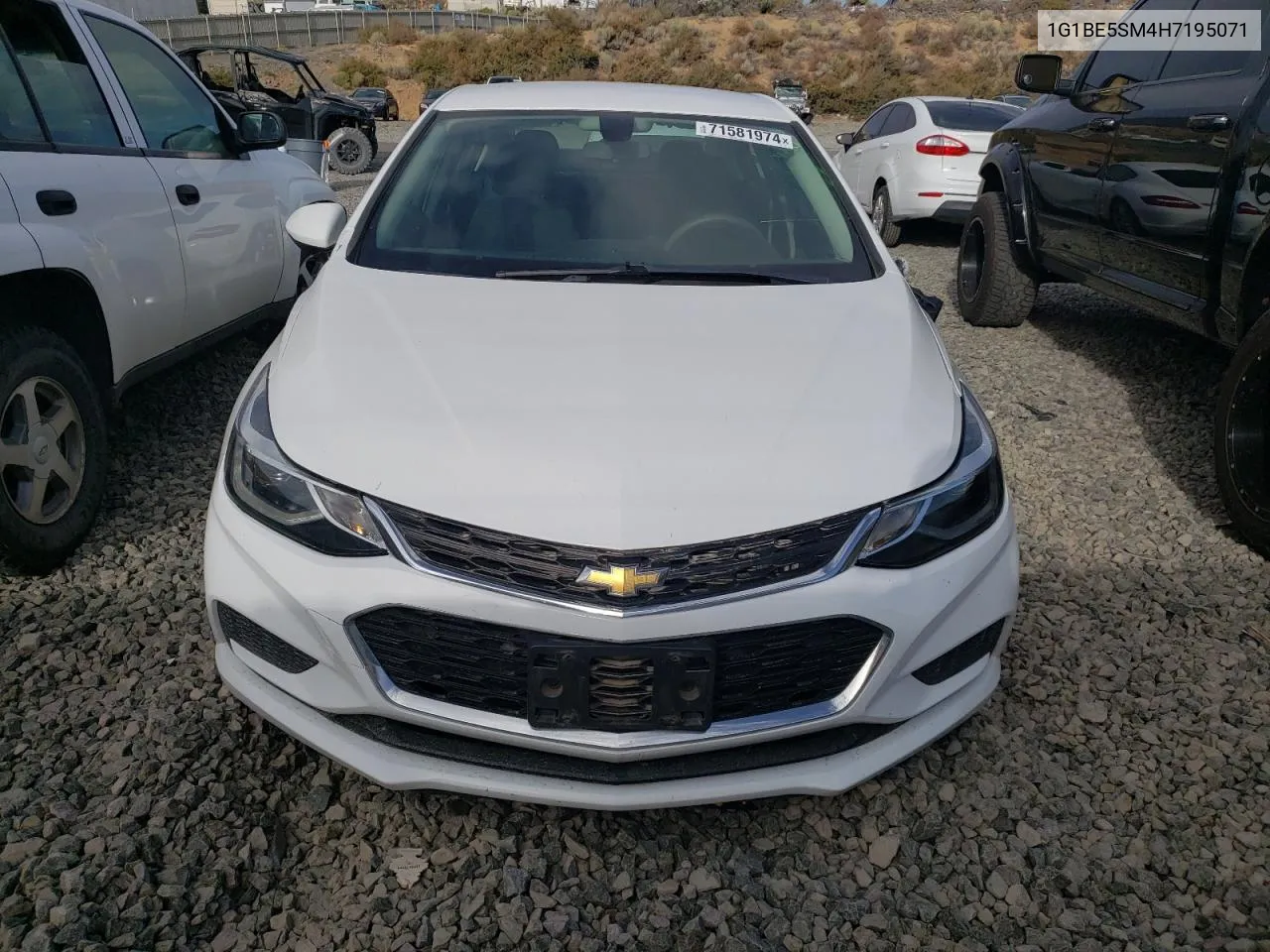 2017 Chevrolet Cruze Lt VIN: 1G1BE5SM4H7195071 Lot: 71581974